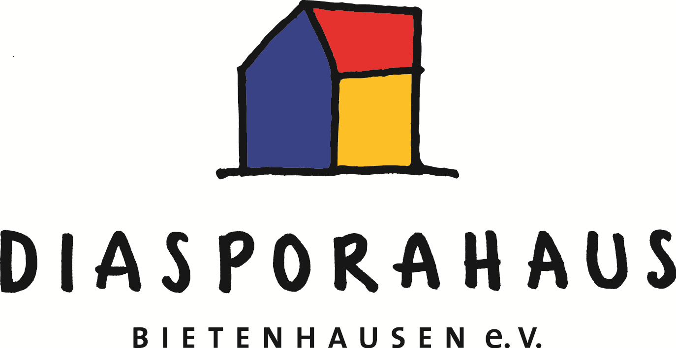 Haus und Schriftzug