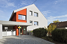 eingangsbereich eines Hauses