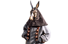 Fasnachtsmaske: Esel