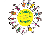 Kinderzeichnung und Text
