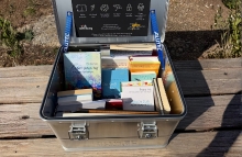 Bücherkiste geöffnet