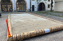 Mobile Boule-Bahn