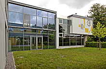 Moderner Gebäudekomplex