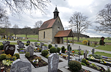Friedhof mit Kapelle