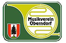 Schriftzug und Gemeindewappen