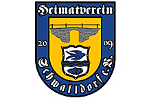 Logo mit Schriftzug, Brücke und Schwalldorfer Wappen 