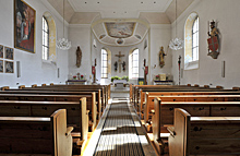 Inneres einer barocken kirche