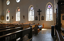 Das Innere einer Kirche