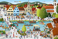 Wimmelbuch Rottenburg 