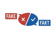 Schriftzug "Fakten" und "Fake" 