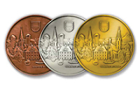 Bürgerehrung Medaillen Gold_Silber_Bronze 
