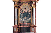 Altar mit Madonnenbild  