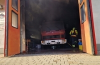 Verrauchtes Obernauer Feuerwehrhaus 