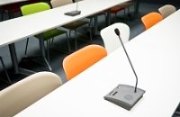 Leeres Plenum 