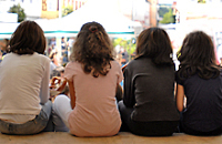 Gruppe von Jugendlichen 