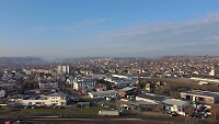 Eine Luftaufnahme des Industriegebiets Siebenlinden 