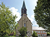 Eingangsseite der Kirche