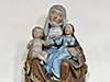 Figurengruppe Heilige Anna mit Maria und Christuskind