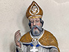 Halbfigur eines Heiligen