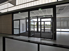 Eingang Volksbankarena