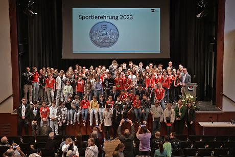 Sportlerehrung 2023 in der Rottenburger Festhalle