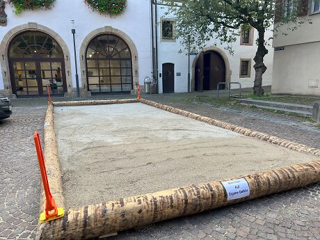 Mobile Boule-Bahn