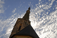 Gotische Kirchturmspitze