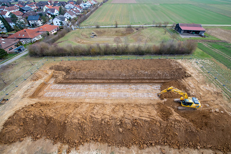 Kollektorenfeld von oben