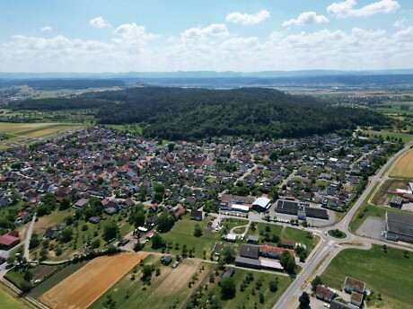 Luftaufnahme von Oberndorf bei Tag