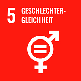 Logo SDG 5 - Geschlechtergerechtigkeit