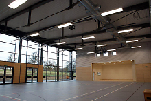 Gemeindehalle von innen