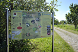 Lehrtafel in der Natur