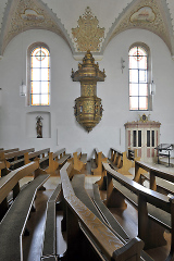 Barocker kircheninnenraum