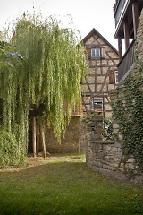 Stadtgraben, Bäume, Mauern