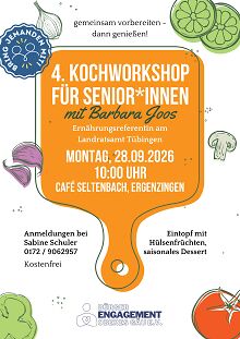Flyer Kochworkshop