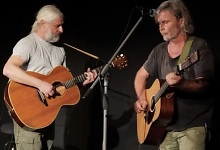 Das Duo auf der Bühne