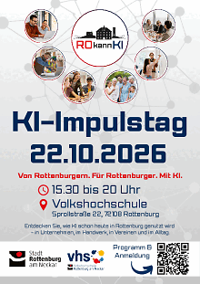 Plakat KI-Impulstag