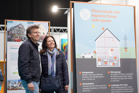 Ausstellung Gebäudesanierung