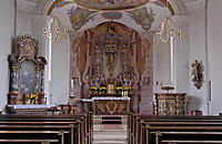 Barocker Kircheninnenraum 