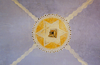 Deckenmalerei in der  ehemaligen Synagoge Baisingen 