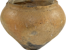 Handgeformte Urne aus Rottenburg
